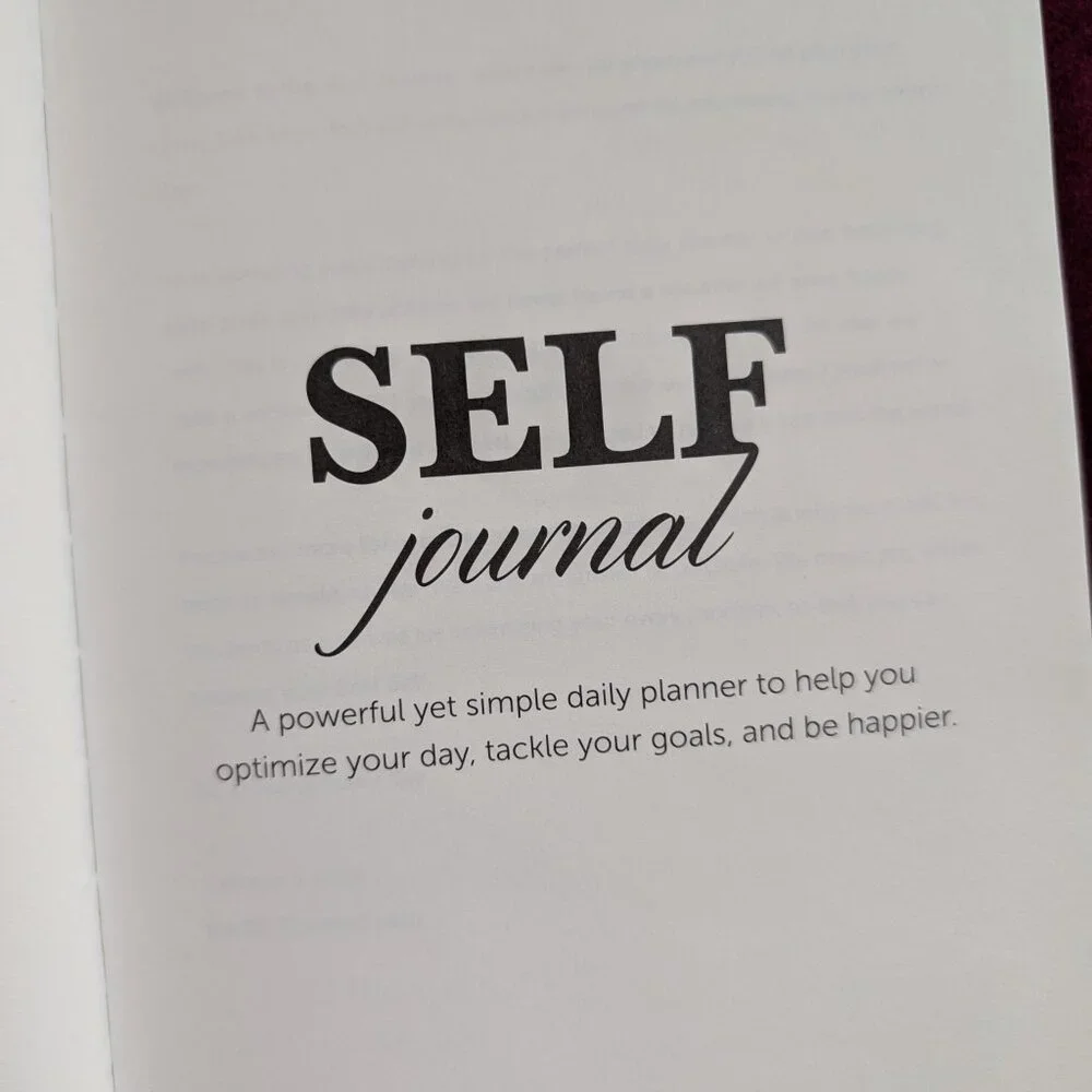 SELF Planner - Cathryn Lavery & Allen Brouwer - Goal Setting & Planning